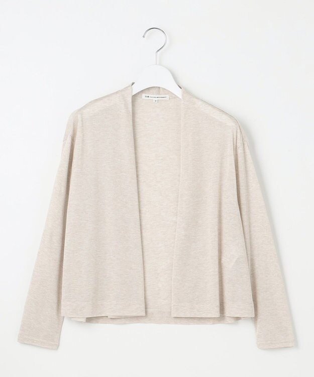 23区 【一部店舗限定/洗える】マルチ機能 シアー クロップド カーディガン ベージュ系