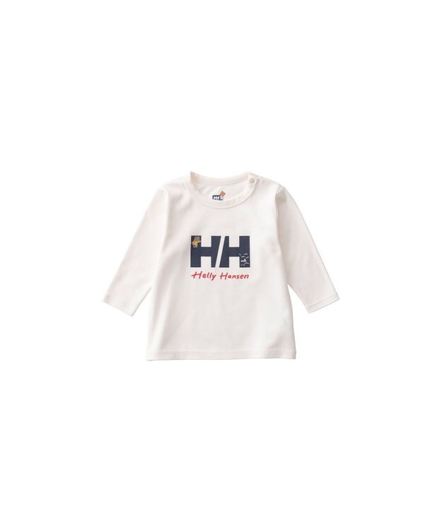 HELLY HANSEN 【ベビー】ロングスリーブ HHヘリーベアティー アイボリー