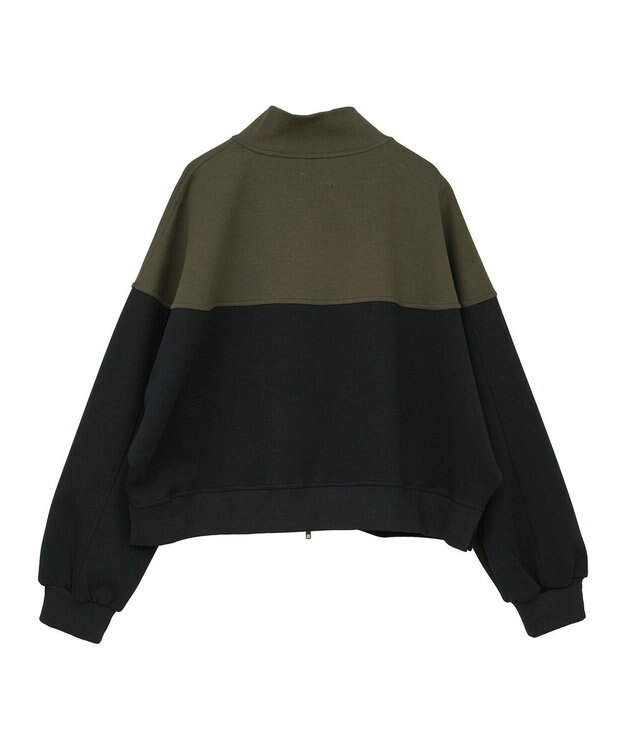 YECCA VECCA 【上下着用可能】2wayインバーテッドライトブルゾン Khaki