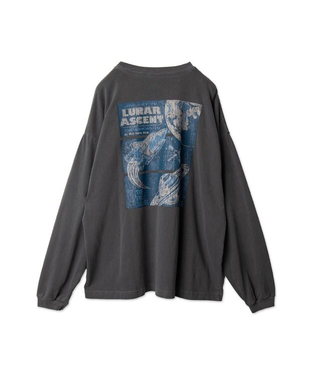 WEGO 【ユニセックス着用ITEM】ピグメントグラフィックT（LS） 柄3