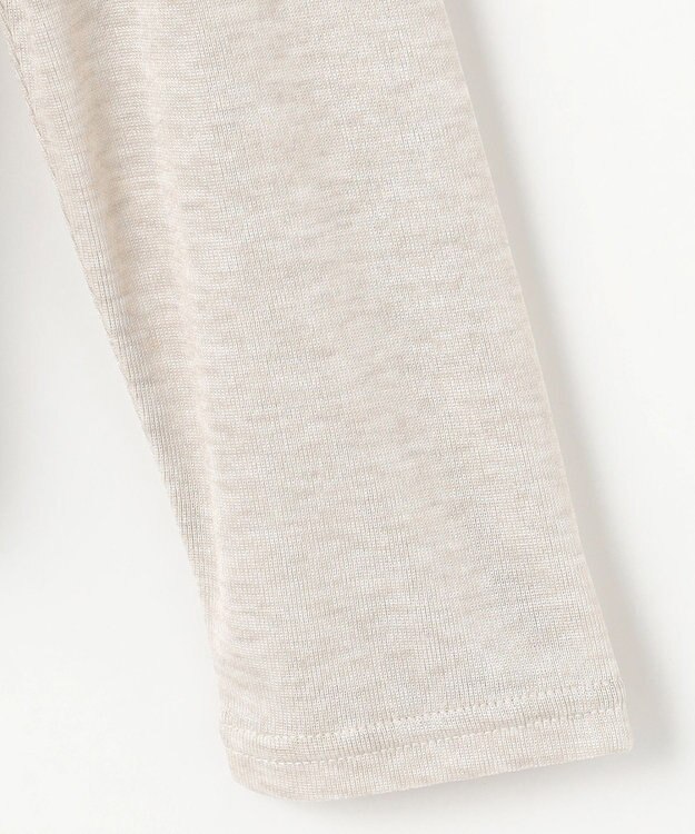 23区 【一部店舗限定/洗える】マルチ機能 シアー クロップド カーディガン ベージュ系