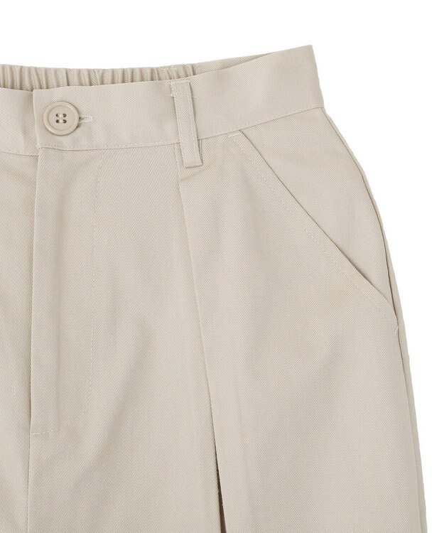 earth music&ecology チノタックパンツ Beige