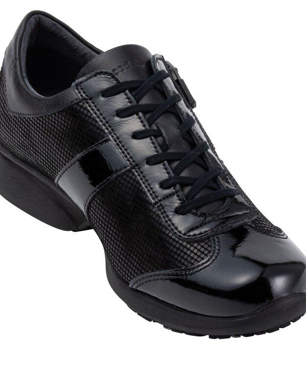 ASICS WALKING ペダラウォーキングシューズ 2E ヒール高3.0cm ブラック系