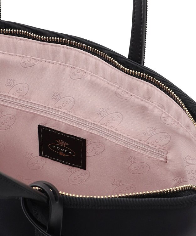 TOCCA  T-LETTERA NYLON BAG ナイロンバッグ【A4サイズ対応】 ブラック系