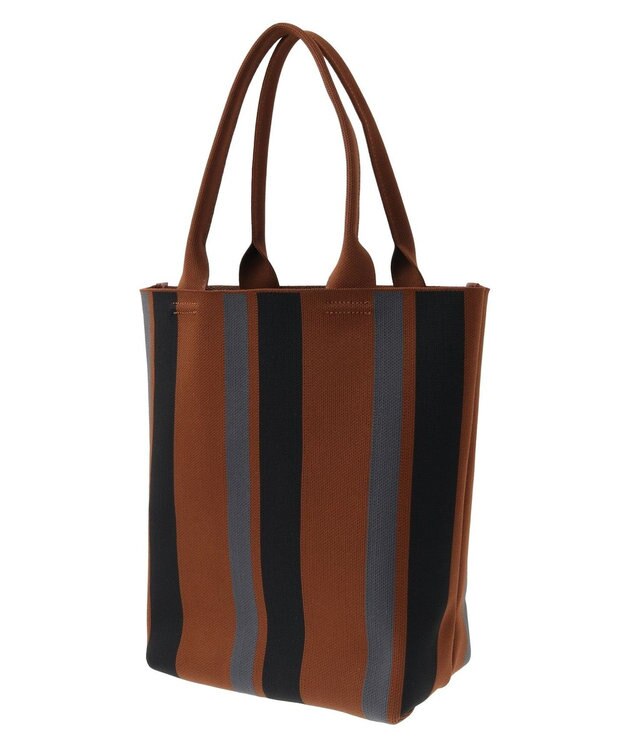 CRAFT STANDARD BOUTIQUE ストライプニットトート Stripe Brown