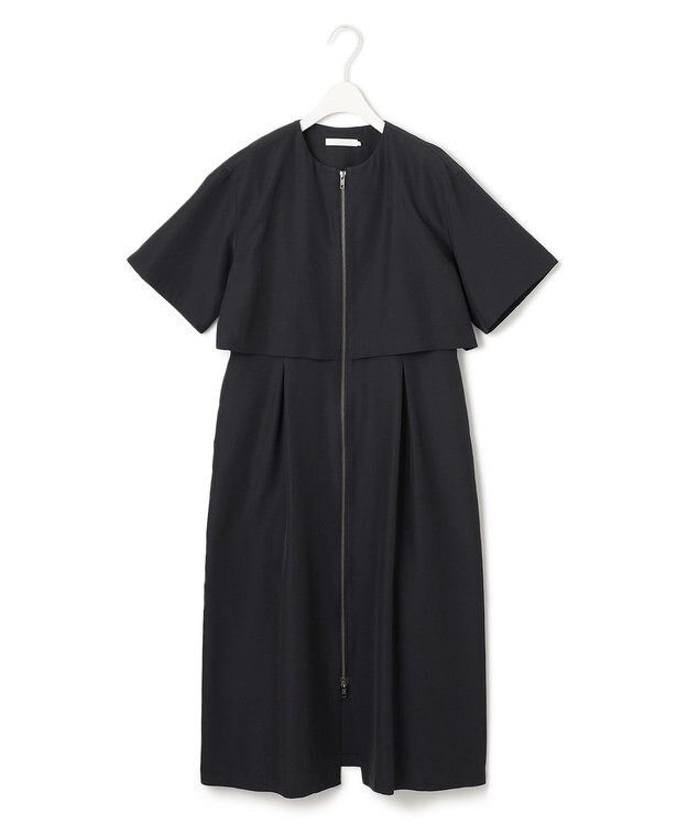 ICB L 【接触冷感・速乾・UVカット】フリーズクーラー ワンピース ブラック系