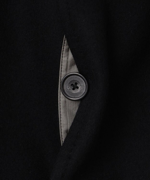 GOTAIRIKU ウールカシミヤビーバー_スタンドカラー ブラック系8