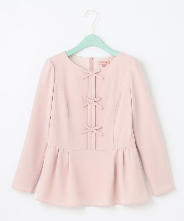 TOCCA 【消臭＆洗える】SUNNY ブラウス ピンクベージュ系