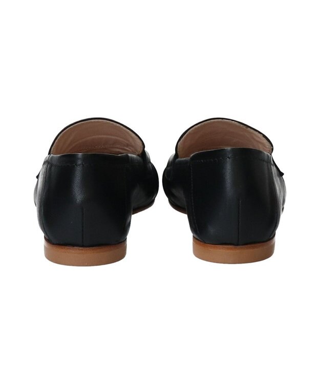 INTER-CHAUSSURES 【INTER-CHAUSSURES】ラウンドトウベーシックローファー ブラック