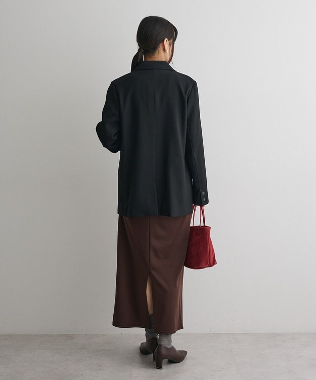 CRAFT STANDARD BOUTIQUE ウールライクオーバーサイズジャケット Black