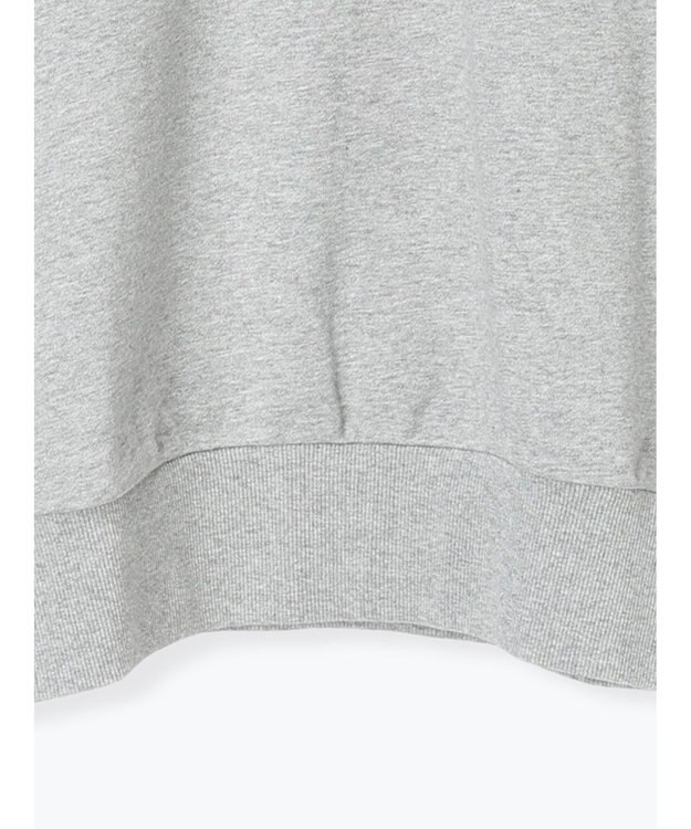 Te chichi 裏毛ロゴプリントスウェット グレー