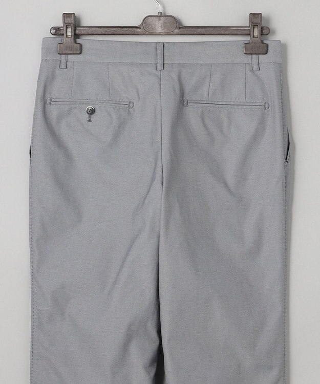 GOTAIRIKU チノ以上スラックス未満のドレス感【接触冷感/吸水速乾/ストレッチ】クールモーション コットンパンツ ライトグレー系