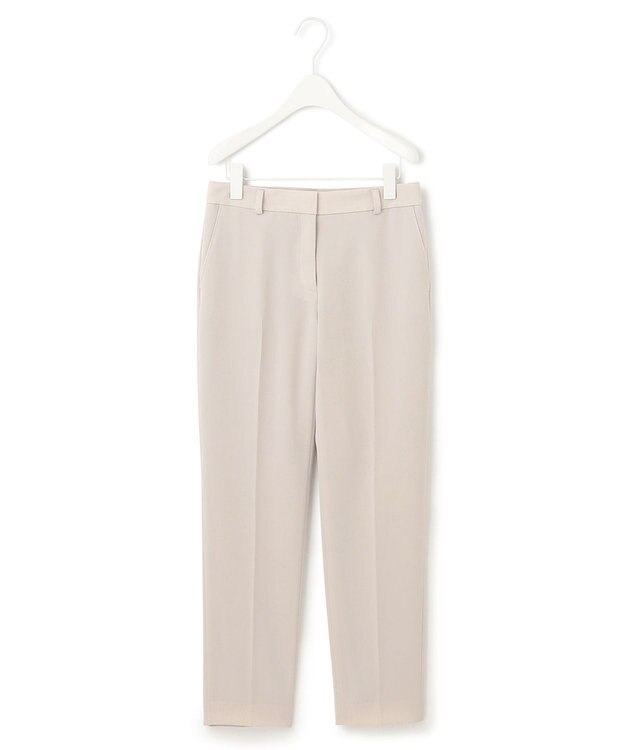 ICB L 【洗える】レーヨンライクトロ スティックパンツ トープ系