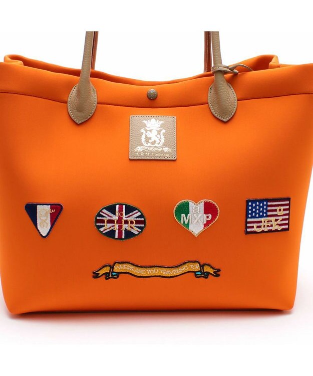 A.D.M.J. 【魔法の様に軽い】マジックライト/フラッグワッペントート34cm マンゴー