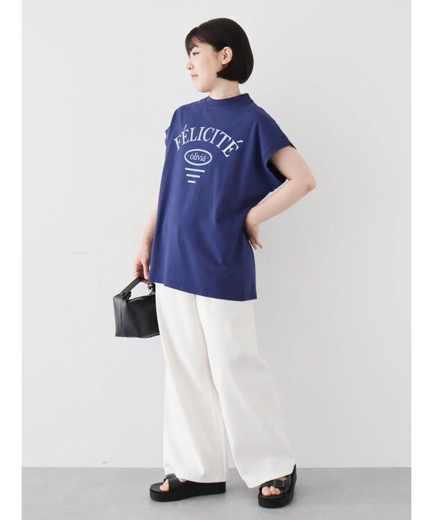 Green Parks ・swing by ドルマンロゴptTEE Blue