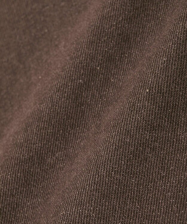 Green Parks フリンジ付きデニムベスト Brown