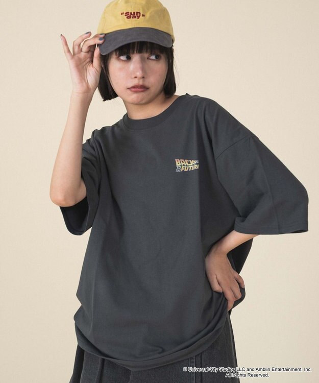 WEGO 【新柄追加/BACK　TO　THE　FUTUR/ユニセックス着用ITEM/SMLサイズ展開】BACK　TO　THE　FUTURE　グラフィックT（S） 柄2