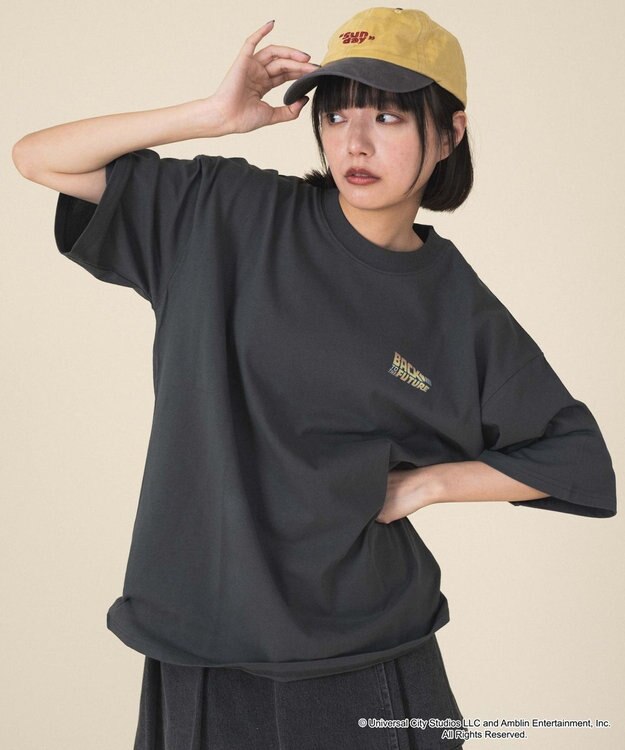 WEGO 【新柄追加/BACK　TO　THE　FUTUR/ユニセックス着用ITEM/SMLサイズ展開】BACK　TO　THE　FUTURE　グラフィックT（S） 柄2