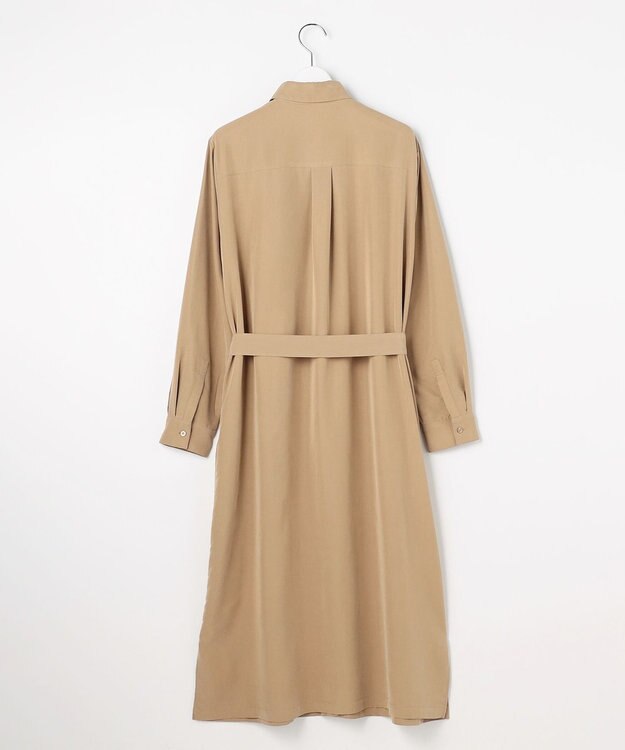 J.PRESS LADIES S ピーチポプリン ワンピース キャメル系