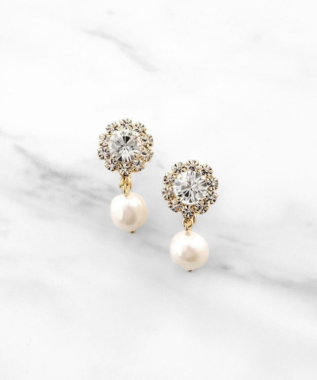 TOCCA BIJOUX PEARL EARRINGS イヤリング ホワイト系1