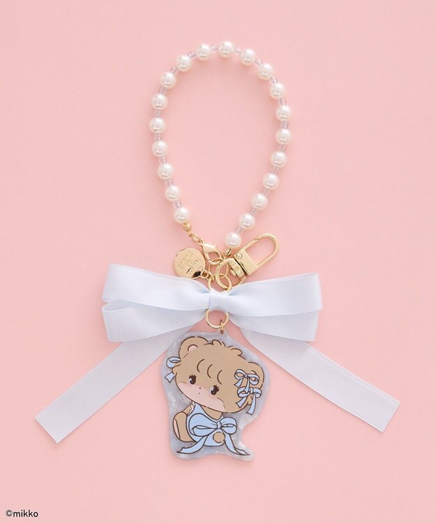 Maison de FLEUR Lil ala mode アセチチャーム Light Blue