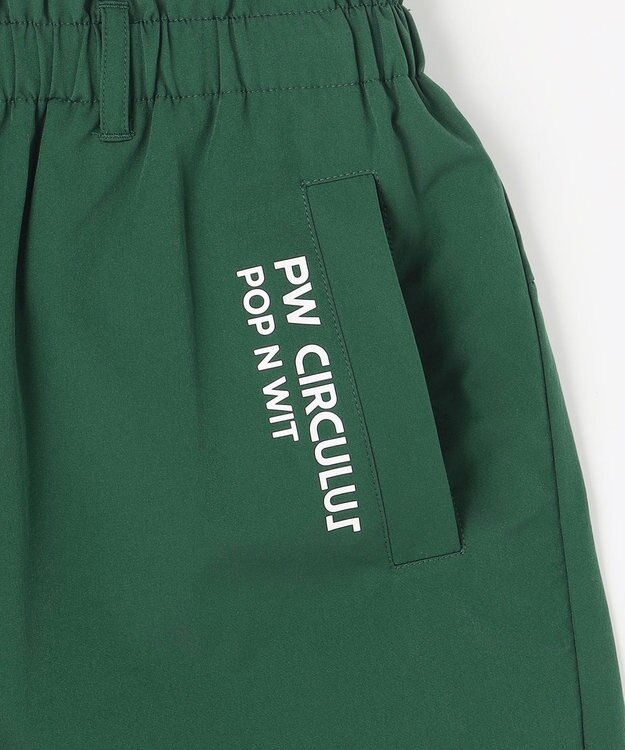 PW CIRCULUS 【WOMEN】ギャザリングショーツ ゴルフウェア レディース グリーン系
