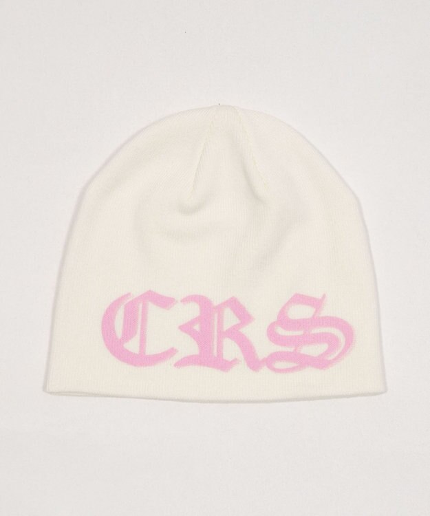 WEGO スプレープリントビーニー ホワイト