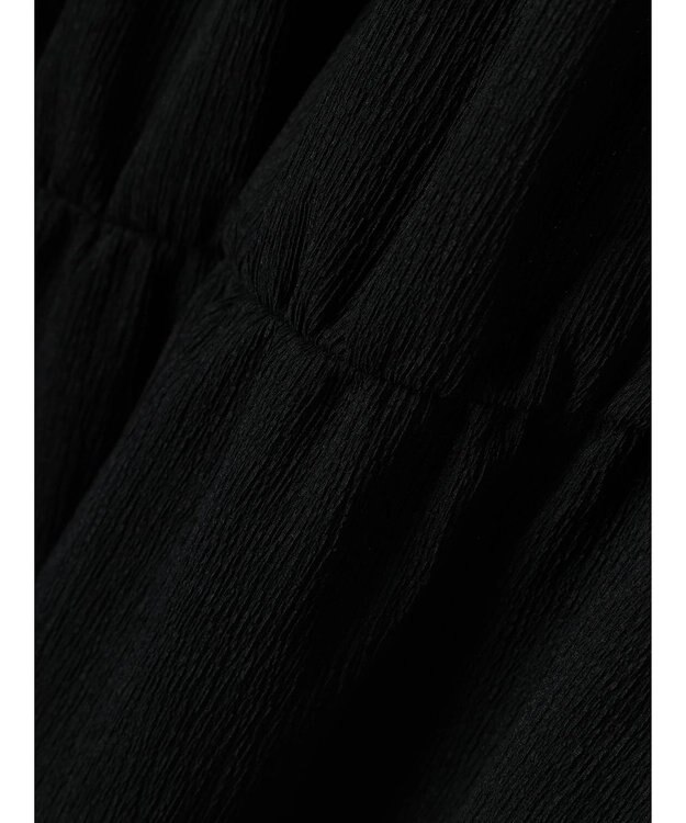 Green Parks カットソー異素材ドッキングワンピース Gray