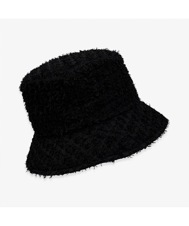 林八百吉商店 un chapeau　フリンジハット ブラック