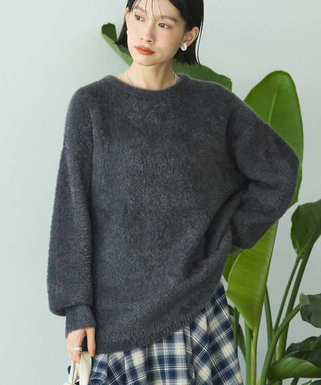 AMERICAN HOLIC フェアリーニットプルオーバー Charcoal Gray