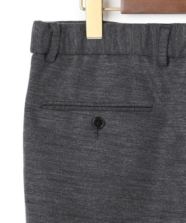 J.PRESS MEN 【セットアップ対応】アクティブウールモクロディ パンツ ライトグレー系