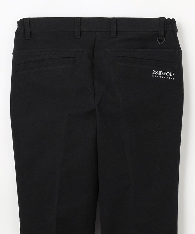 23区GOLF 【MEN】ストレッチ起毛パンツ ブラック系