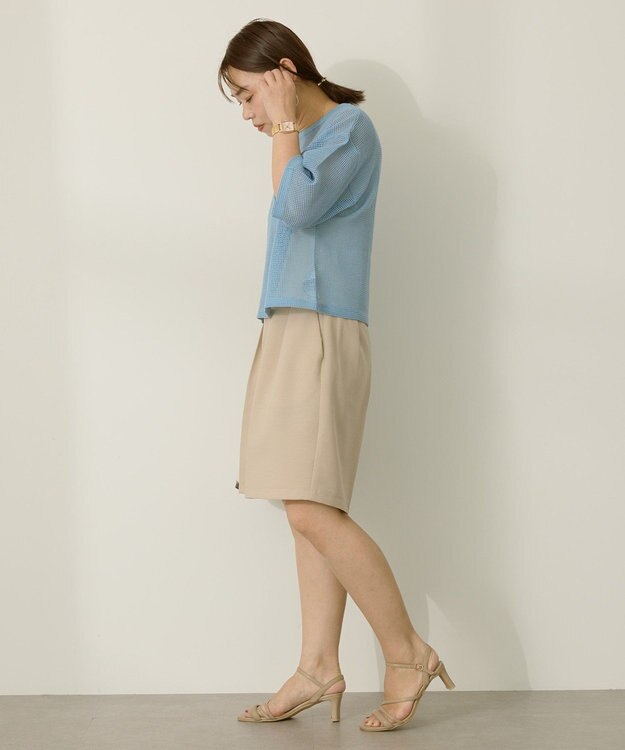 AMERICAN HOLIC メッシュボックスTシャツ Light Blue