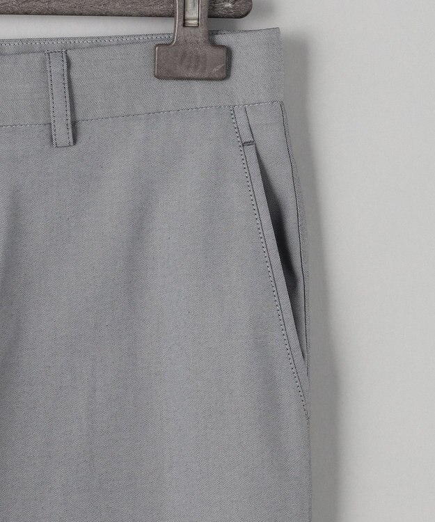 GOTAIRIKU チノ以上スラックス未満のドレス感【接触冷感/吸水速乾/ストレッチ】クールモーション コットンパンツ ライトグレー系