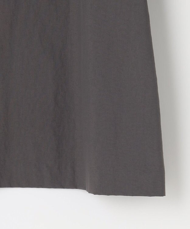 NAVE 【Nave　撥水機能・UVカット・透湿・接触冷感】ナイロンワッシャー ブラウス グレー系