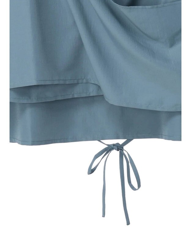 Green Parks レイヤード風ビスチェブラウス Blue