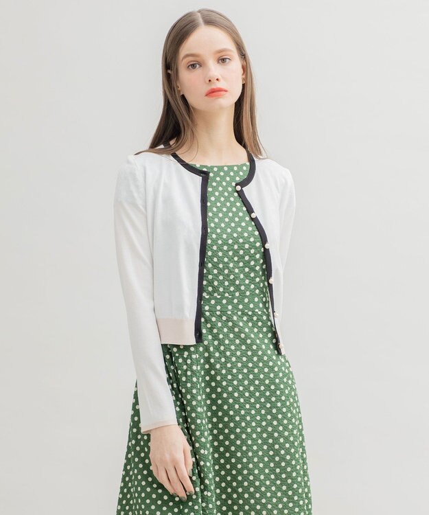 TOCCA 【洗える！】MAGIC カーディガン アイボリー系