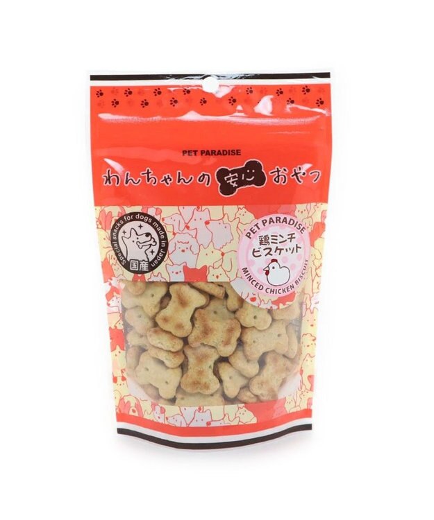 PET PARADISE 鶏肉ミンチ ビスケット 100g 国産 -