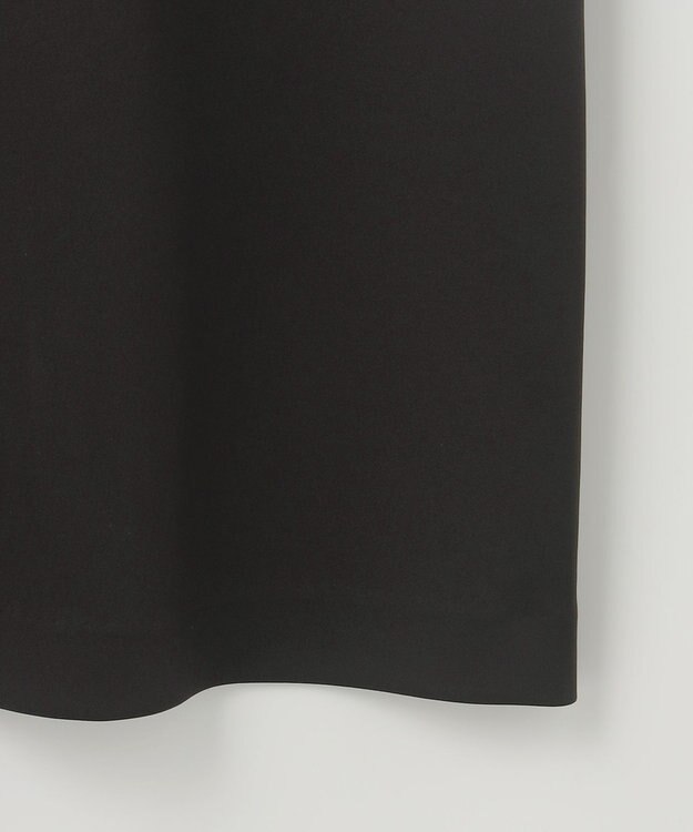 ANY SIS 【洗える】ベルスリーブナロー ドレス ブラック