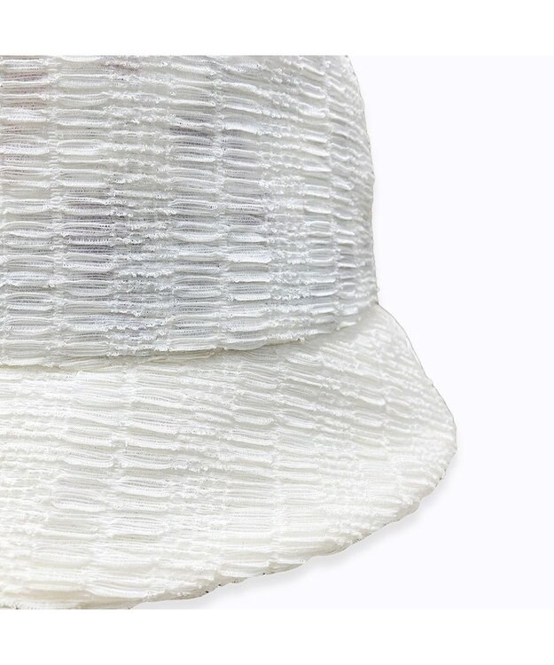 林八百吉商店 un chapeau  シャーリングハット ホワイト