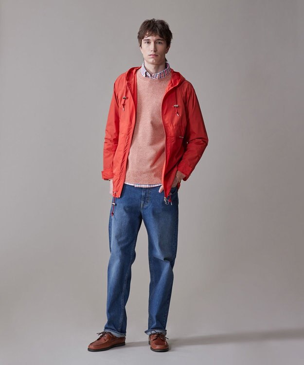 J.PRESS MEN インディゴストレッチデニム パンツ ダルブルー系