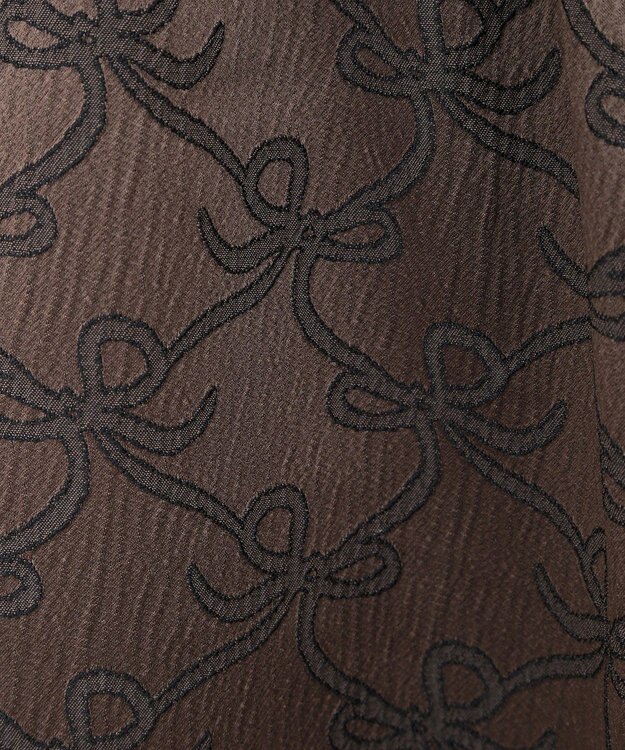 Green Parks ・ＳＵＧＡＲ　ＳＰＯＯＮ　リボンジャカードパンツ Brown