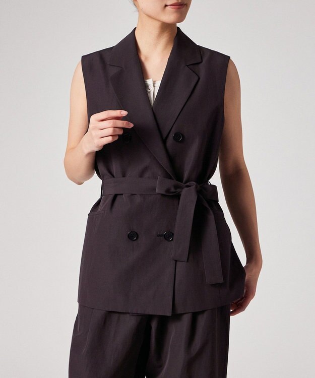 Paul Smith リネンミックス ジレ ライラック