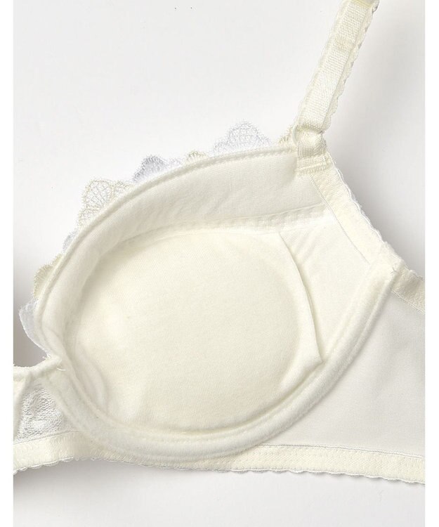 Wing 【ナチュラルアップブラ】 AA~Gカップ展開 ふっくら自然なまるみでバストアップ KB2060 ウイング／ワコール アイボリー