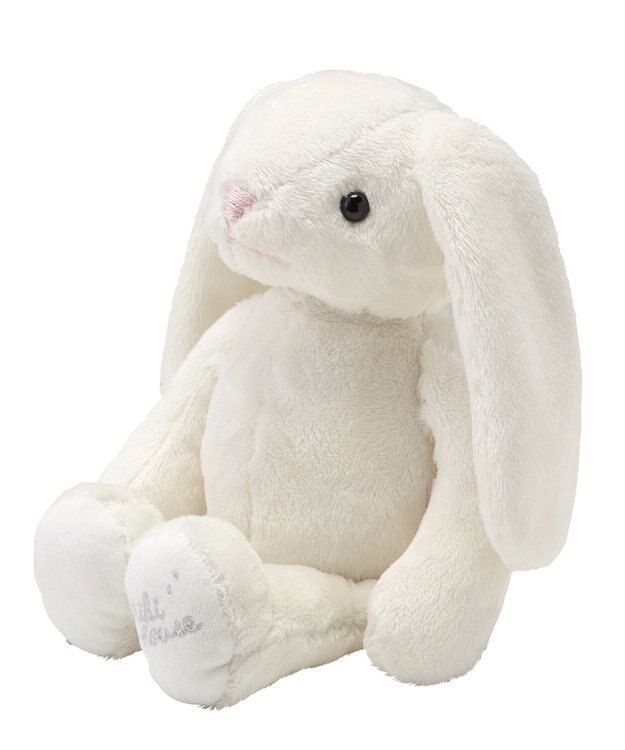 MIKI HOUSE HOT BISCUITS 【ミキハウス】 マイクロファーラビット 白