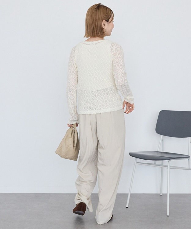 AMERICAN HOLIC レースカーディガン Ivory