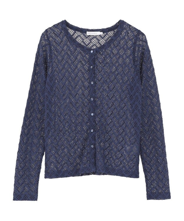AMERICAN HOLIC レースカーディガン Navy