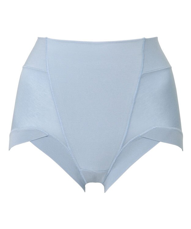 BRADELIS New York 【BRADELIS NewYork peace】綿混楽々ハイウエストショーツ24 サックスブルー