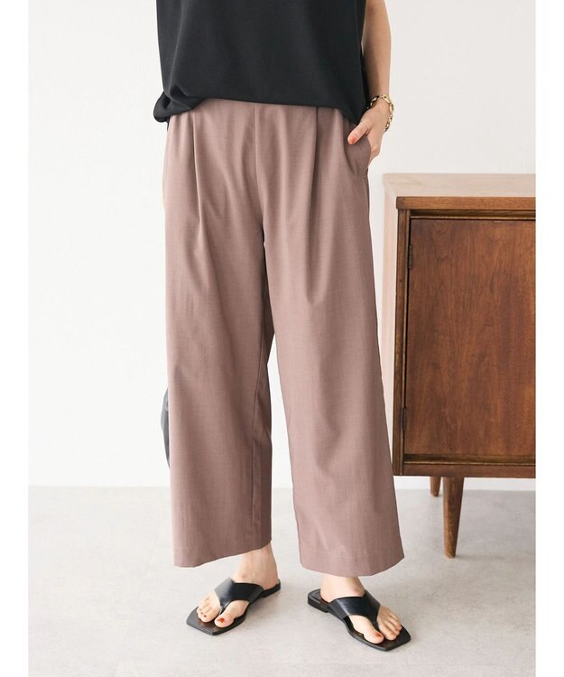 CRAFT STANDARD BOUTIQUE ポリトロイージーパンツ Mocha