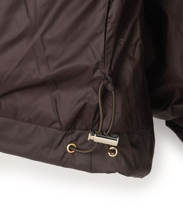 UNFILO L 【VERY掲載 / 自宅で洗濯OK / 軽量で暖かい】TAIONコラボ ショートダウン ブラウン